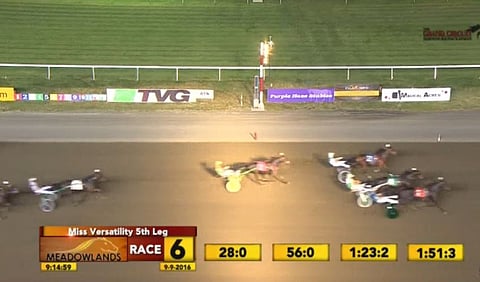 Andrew McCarthyn ajama My Happness EP kiri voittoon ajalla 1.51 3/5 eli kilometriaikana 09,4.