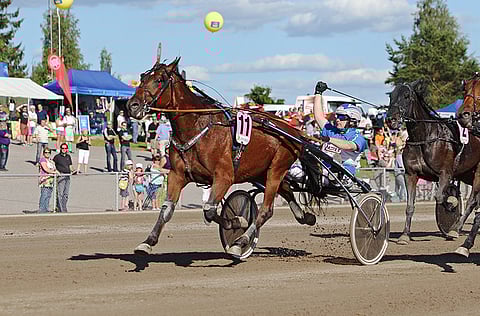 Janne Lukkari aloitti amatööriohjastajien PM-karkelot sijoittumalla toiseksi. (arkistokuva)