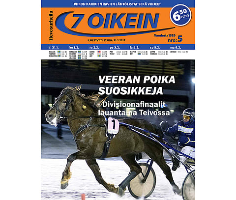 Teivossa ravataan tällä viikolla tiistaina sekä lauantaina