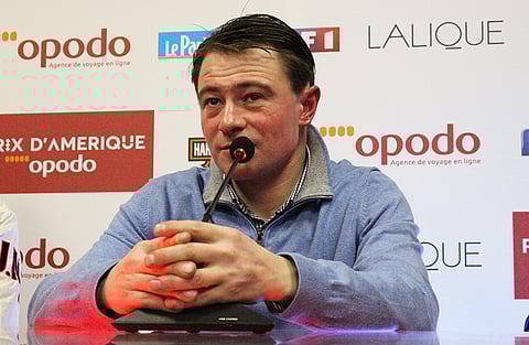 Franck Nivard on ajanut Martin de Bosin Ranskan kilpailut. Kuva: Hanna Laakso