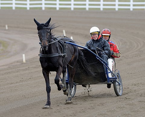 Iivo Niskasen (edessä) osaomistama Victory Bonsai kutsuttiin Finlandia-ajoon.