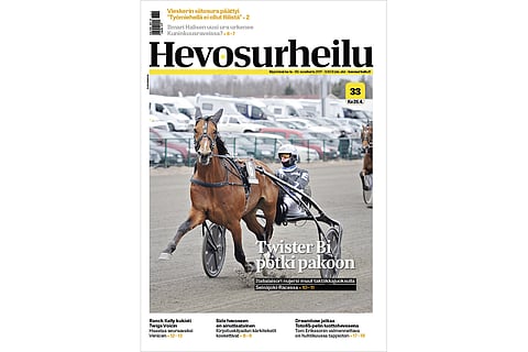 Christoffer Eriksson usutti Twister Bin voittoon Seinäjoki-Racessa vuosimallia 2017.