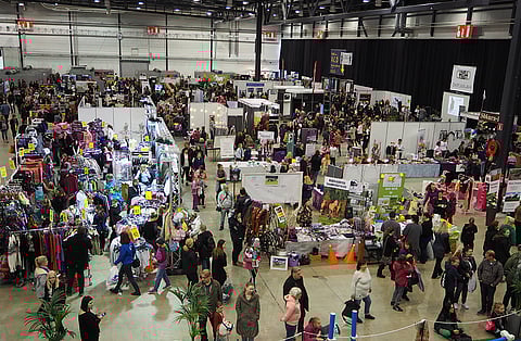 Tampereen messukeskus veti hallin täydeltä hevosväkeä.