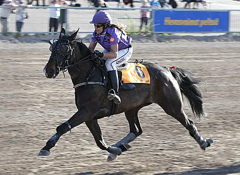 Orchidea Slm ja Karoliina Sinkkilä viime toukokuussa Vermossa.