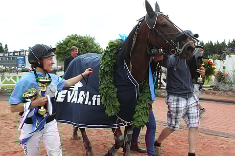 Licence Holder ja Jenni Kaija. Kuva: Totofoto