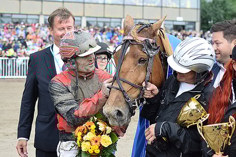 Kolminkertainen kuningatar Saaga S on hulabaloon keskellä jälleen ensi sunnuntaina. Kuva: Roosa Lindholm