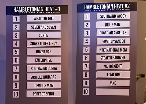 Kaikki on valmista 19 ravurilla miljoonan dollarin kilpailuun. Kuva Totofoto