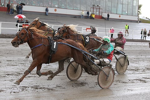 Akaasia irtosi varmaan voittoon Markku Hietasen antaessa menoluvan. Carmela työntyi toiseksi ennen Vieskerin Virvaa.