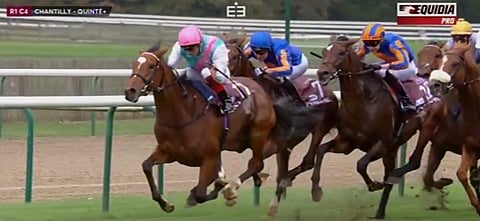 Enable ja Dettori - kolmatta odotetaan. Kuva Equidia Live 2018