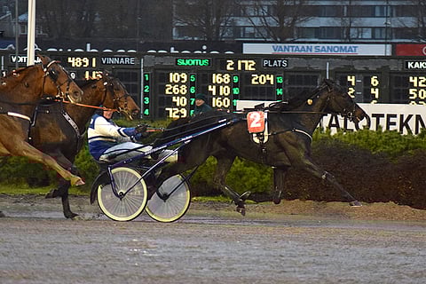 Pekka Korven ajokki Free Me hallitsi keulasta varmoin ottein maaliin saakka.