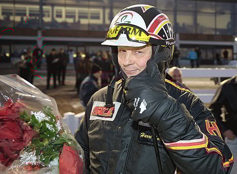 Harri Kotilaisen valmentama ja ohjastama Vauhti Teppo on sopiva varma.