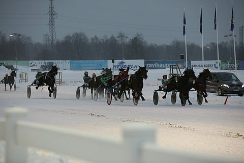 Tuomas Pakkanen pääsi tuulettamaan George Birdlandin voittoa Äimärautiolla.