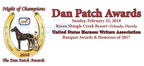 Amerikan kärryurheilutoimittajien yhdistyksen gaala pidettiin Floridassa. (Kuva: USHWA)