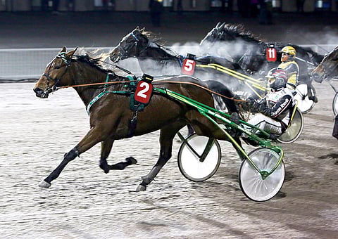 Mika Forss ajoi Didi Hossin voittoon.