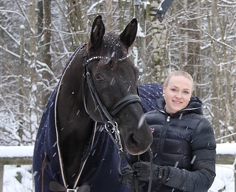 Susanna Therman ja Dragonheart etenevät kohti grand prix -tasoa.