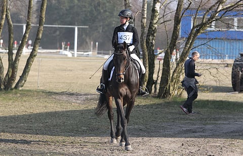 Anni Sahlström ja Constanza. Kuva Totofoto.