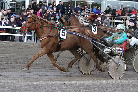 Markku Hietasen ajamalla Akaasialla on paikka johtaa startista maaliin.