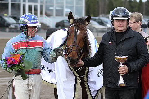 Risto Salmelan 6-vuotias New Life Wheels on voittanut kahdeksan uransa 23 kilpailusta.