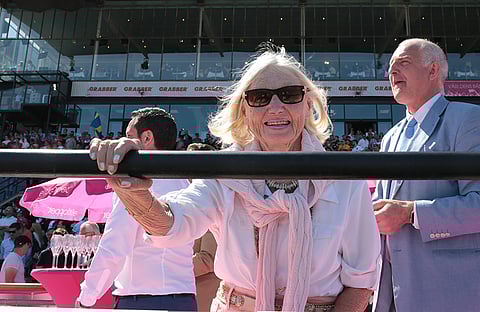 Margareta Wallenius-Kleberg oli avainhenkilö niin Solvallan kuin koko Ruotsin raviurheilussa. Kuva: HU arkisto