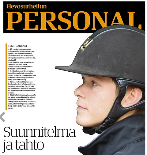 Elmo Jankari tietää, että huonokin suunnitelma on parempi, kuin ei suunnitelmaa ollenkaan.