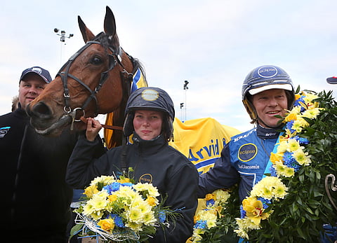 BWT Burnin Alive voittajaseremonioissa.