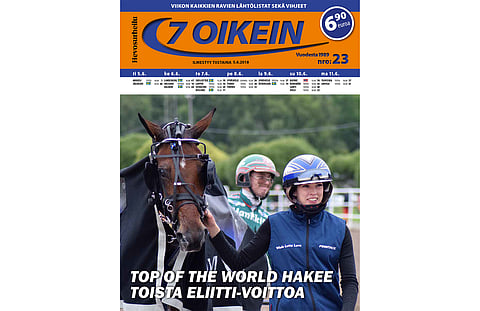 7 oikein -lehdessä riittää sivuja