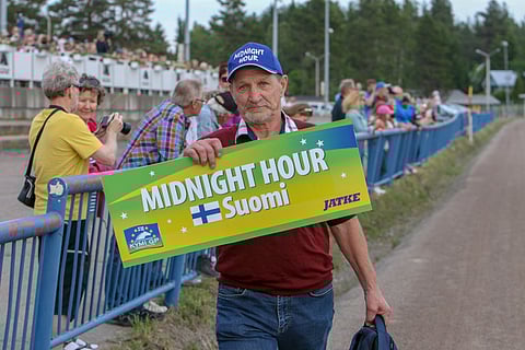 Midnight Hourin omistajan Ilos Oy:n edustaja Veijo Kumpulainen sai riemuita viime vuonna Midnight Hourin menestyksestä.