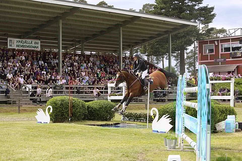 Susanna Granroth ja Leopoldo olivat suvereeneja sunnuntaina Ypäjällä.