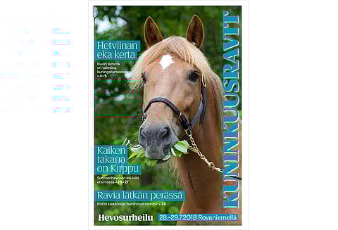 Se on täällä! Hevosurheilun kuninkuusraviliite ilmestyi