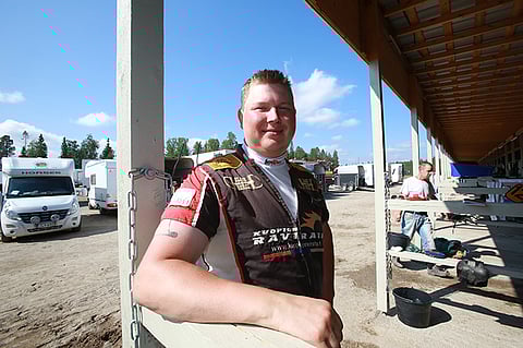 Kimmo Taipale lähtee rennolla mielellä Jämsään. "Lähdetään viettämään mukava päivä raveissa."