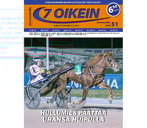 7 oikein -lehden Ruotsin lähtölistoissa vanhoja startteja