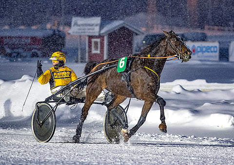 Marko Hakkarainen juhlii kuvassa voittoa Take Me With Youlla kaksi vuotta sitten.