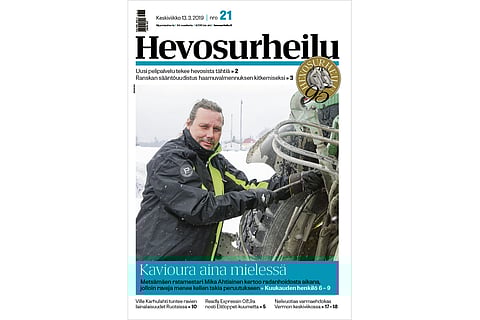 Mika Ahtiaisen motto kuuluu: ”Itsepä ratamestariksi hain, kukaan ei edes aseella uhannut”. Kuva: Totofoto.