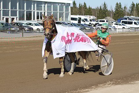 Polara voitti lauantaina Forssassa. Kuva: Roosa Lindholm