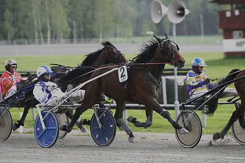 Mika Forss ja Enjoy's Top Gun Lindesbergissä. Kuva: Hanna Laakso/Hippos