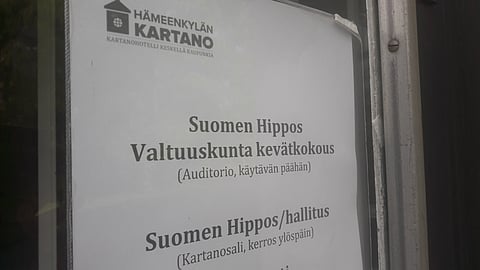 Hippoksen valtuuskunta piti kevätkokouksen Vantaan Hämeenkylässä tänään.