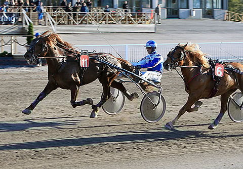 Esa Holopaisen ajama Råger jyräsi jälleen ensimmäisenä maaliin.