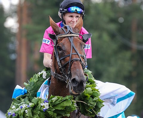 Ensimmäisen mestaruutensa saavuttanut Liisa Nummi luotsasi Magnificoa.