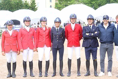 Italian joukkue tuli tänne asti voittamaan.