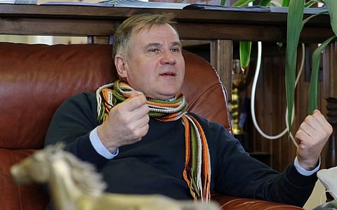 Antti Teivainen aikoo vakavasta diagnoosista huolimatta ajaa kilpaa siihen asti, kuin hoidoilta vain kykenee. Kuva: Anu Leppänen