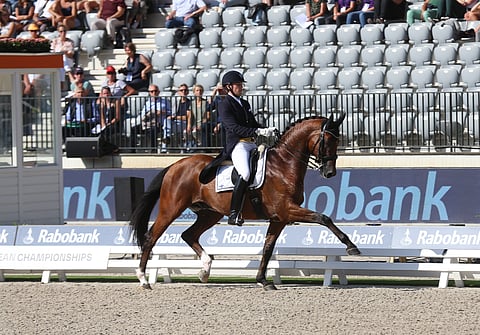 Rossetti EM-kilpailuissa 2019.