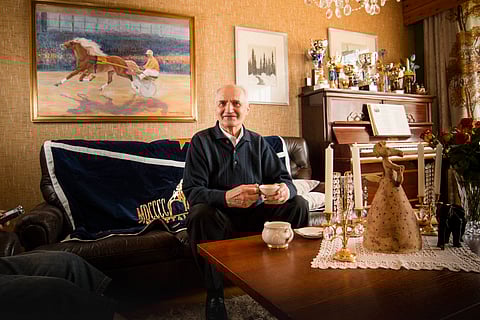 Pentti Savolainen heinäkuussa 2015. Artikkelin kuvat Juhani Länsiluoto.