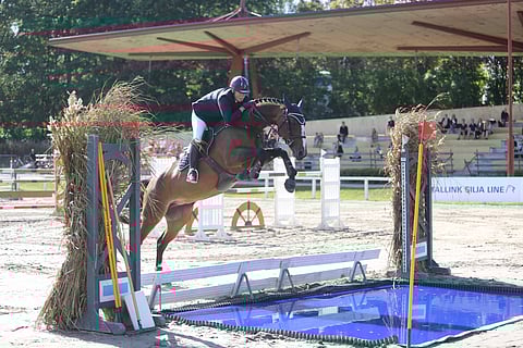 Vesiesteellä Backlund ja Escada.