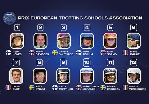 Oppilaskilpailun osallistujat. Kuva: Vincennes