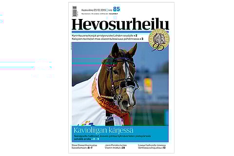 Josveis otti Seinäjoella jo kolmannen Kavioliiga-voittonsa. Kannen kuva: Kirsi Kantokoski