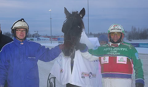 Troopers nousi Seinäjoen tämän vuoden lämminveriliigan kärkipaikalle. Sillä on koossa kotiradalta viisi täysosumaa, joista ensimmäinen tuli tammikuussa.