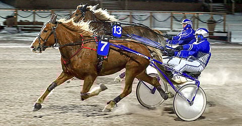 Jarmo Saarelan ajama Annan vyöryi voittoon johtaneen Merran Petran rinnalta.