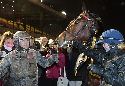 Mascate Match on tuttu näky voittajaseremonioissa.