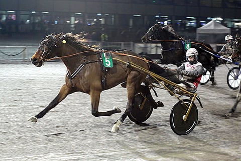 Iikka Nurmosen ajokki Sunbeam ei ollut yllätettävissä keulaan päästyään.