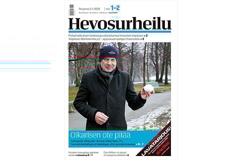 Perjantain tuplanumerossa tutustumme muun muassa Jorma Oikariseen. Kannen kuva: Hanna Laakso.